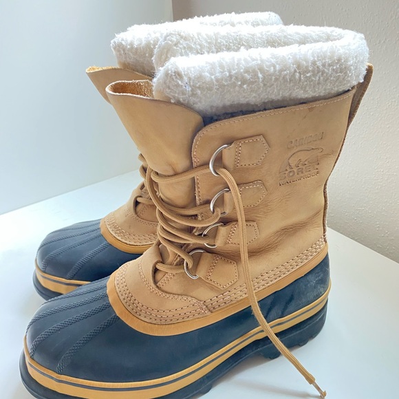 Women's SOREL Caribou Waterproof Insulated Winter Boots - Picture 1 of 7